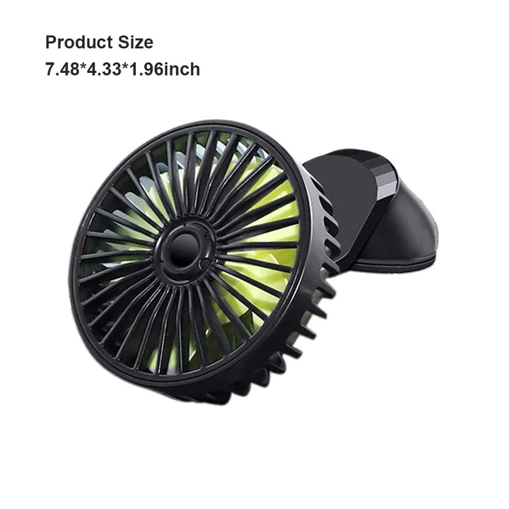 Portable DC 12V-24V Car AC Air Fan Cooler Car Bladeless Air Conditioner Summer Car Vehicle Truck Cooling Air Fan | Bowlift
