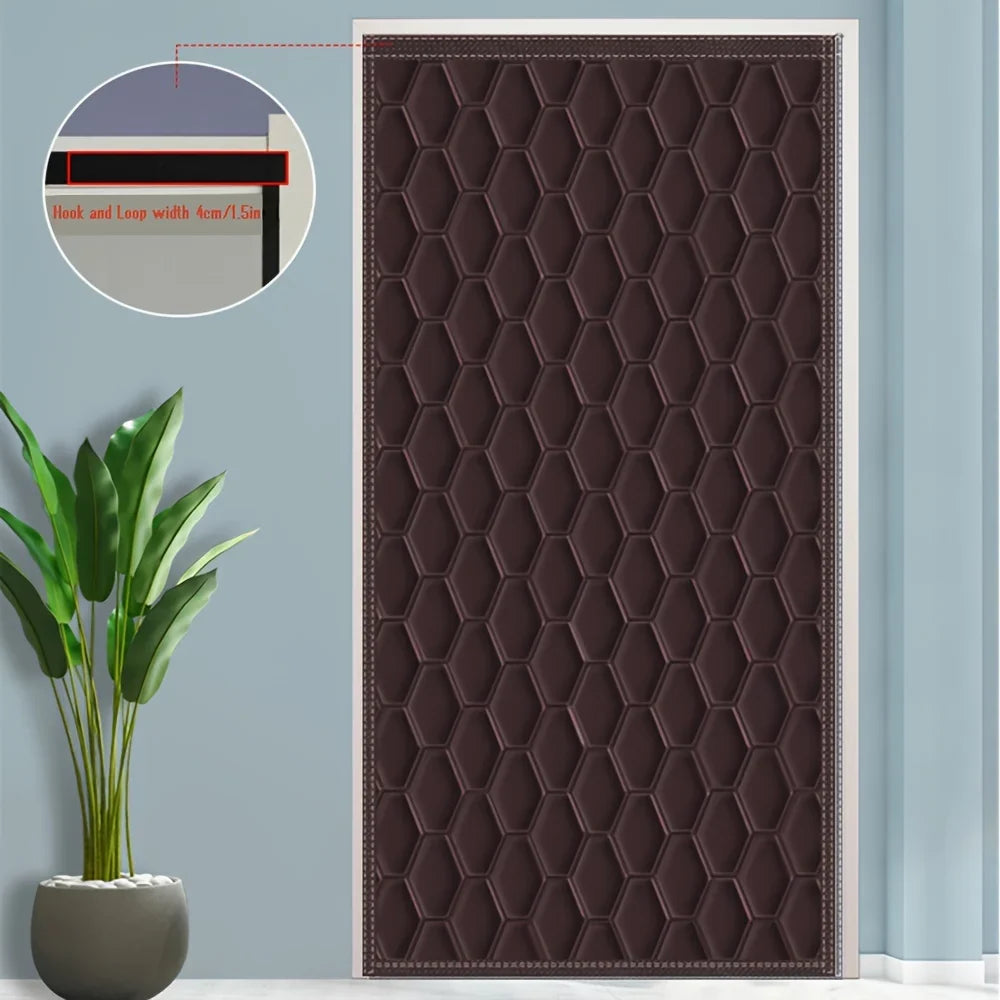 BowLift | ThermoHaven Winter Door Curtain | Cold & Sound Protection | Heat Insulating & Opaque | Ideal for Home