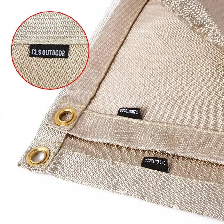 BowLift | Ignisafe Fire Protection Mat | Heat Resistant & Foldable | For Grill & Fire Pit
