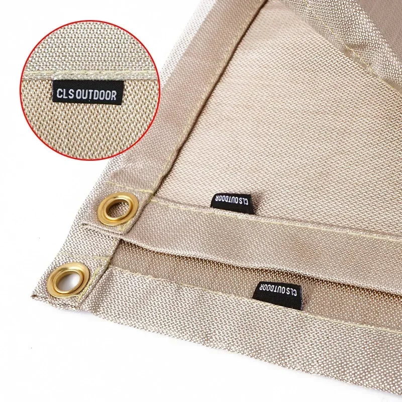 BowLift | Ignisafe Fire Protection Mat | Heat Resistant & Foldable | For Grill & Fire Pit