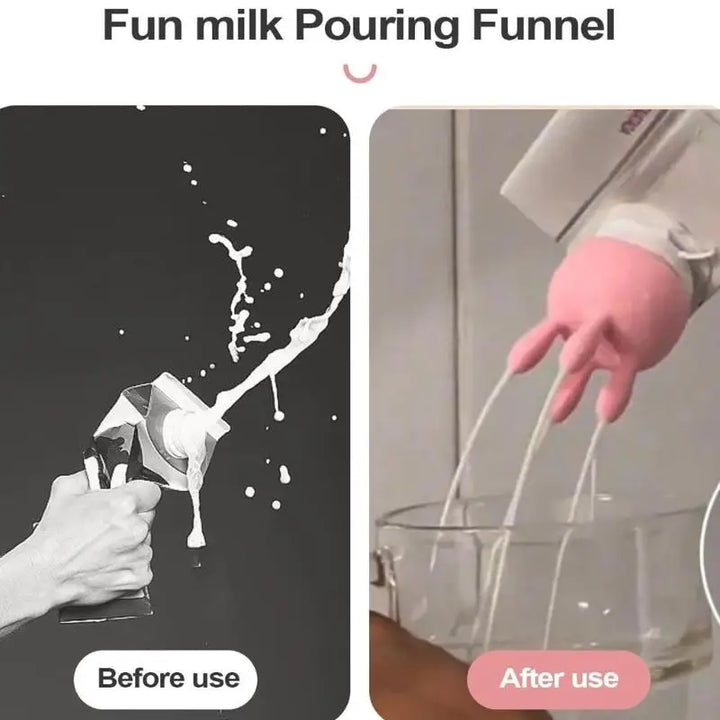 BowLift | Spill Prevention Reusable Cow Milk Pourer Lids