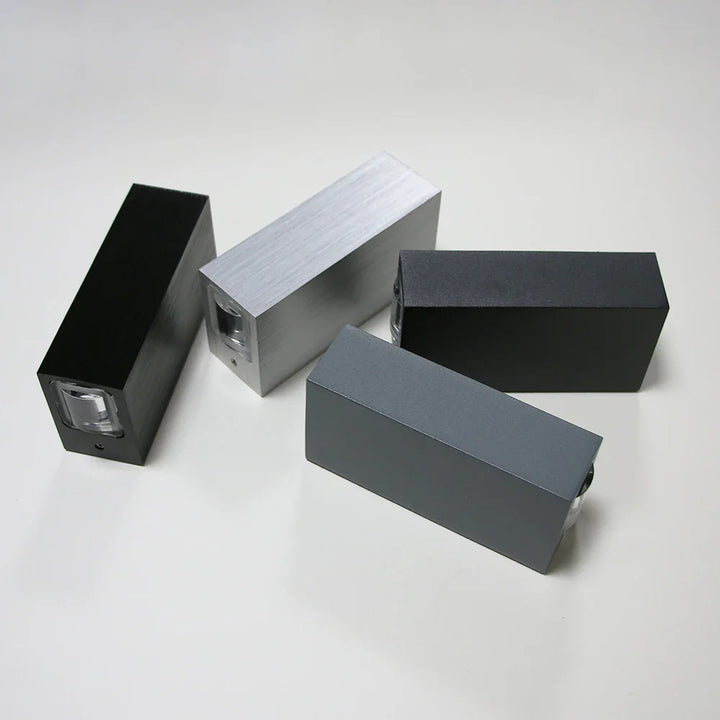 BowLift | LED exterior wall light Virelo Beam | IP65 waterproof | Aluminium housing | For garden, terrace & facade | 85–265 V