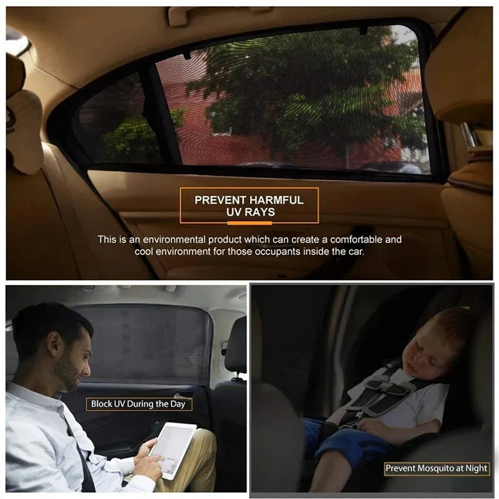BowLift | Car Window UV Sunshade Curtains
