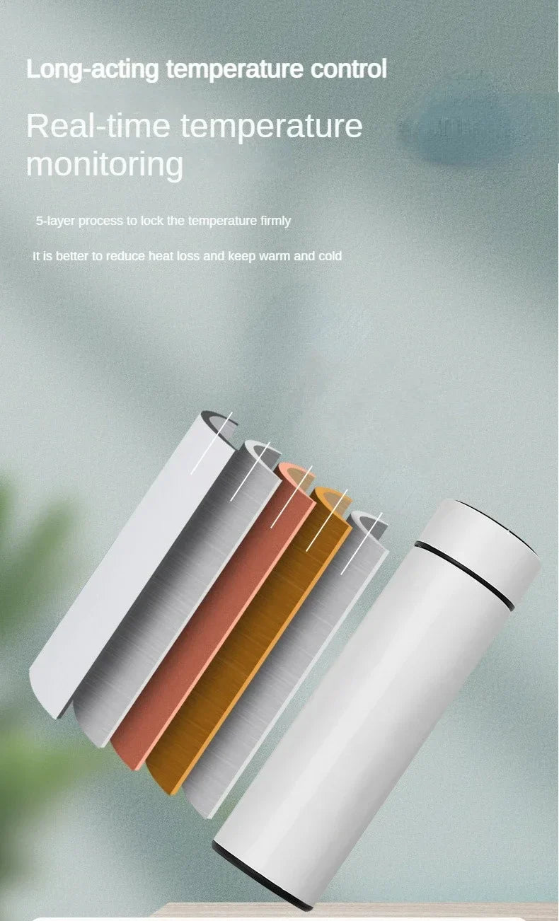 BowLift | Digital Temperature Display Bottle