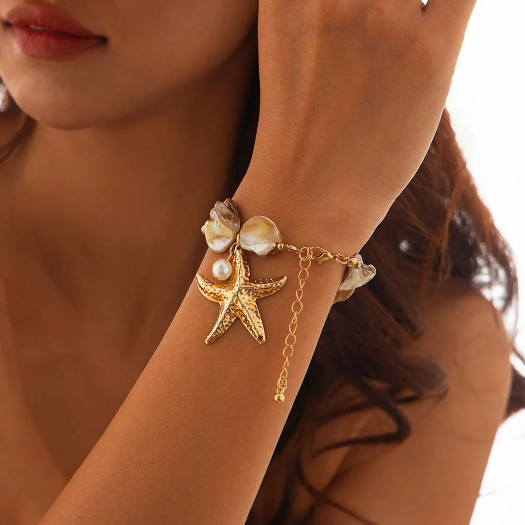 BowLift | Bold Beach Sea Shell Bracelet and Necklaces