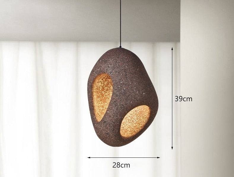 BowLift | Modern Creative LED Pendant Lamp Wabi Sabi