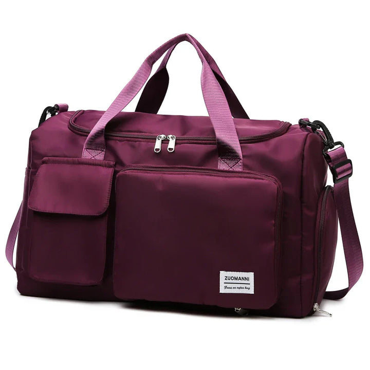 BowLift | Viontera Travel Bag Women | 35L Weekender with Shoe Compartment | Water Resistant & Flight Approved | Sport & Fitness Bag