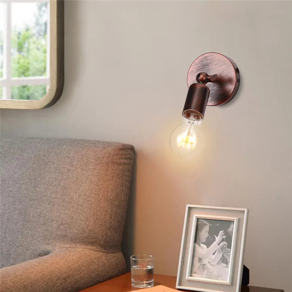 IndustrialGlow - Adjustable Retro Wall Lighting Bowlift