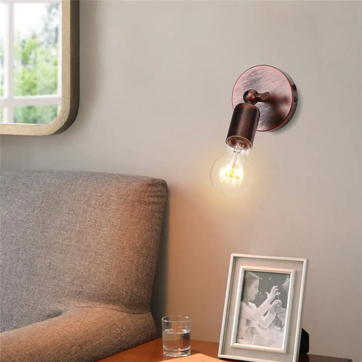 IndustrialGlow - Adjustable Retro Wall Lighting Bowlift