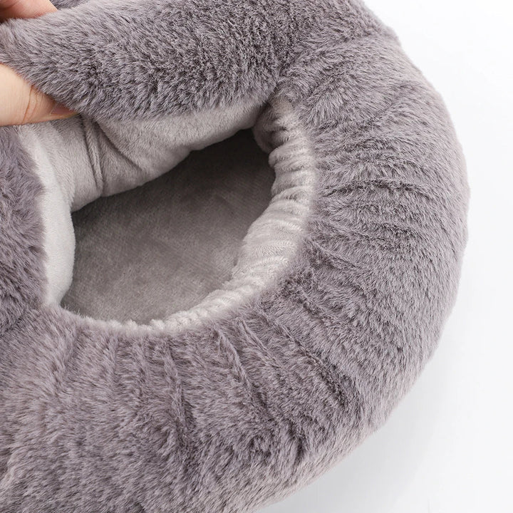 Fluffy heated foot warmers | Cozy heated foot cushion | Bowlift