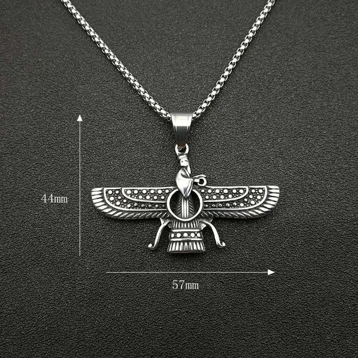 BowLift | Zoroastrian Faravahar / Ahura Mazda Pendant Necklaces