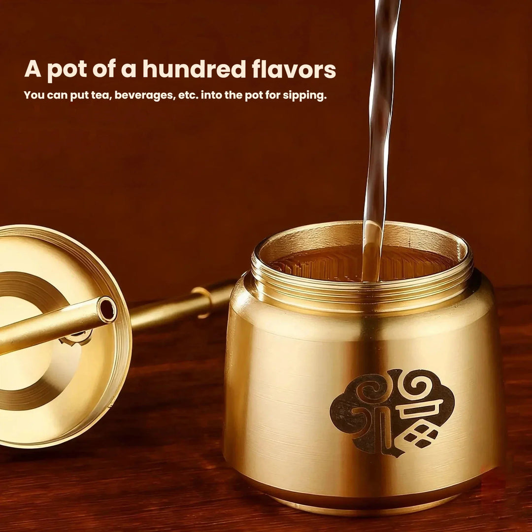 Artisan Brass Pipe Aromatherapy Incense Burner | Bowlift