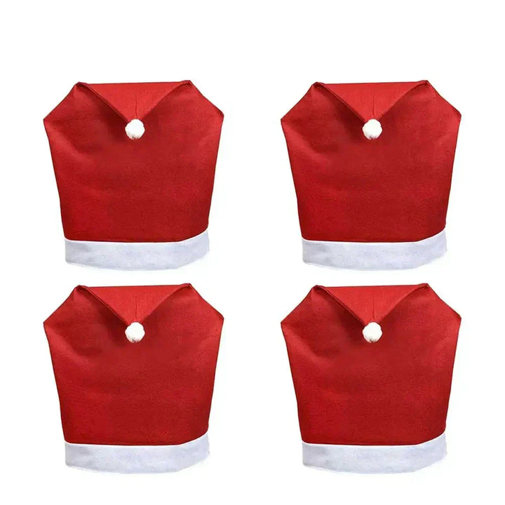 BowLift | SantaSeat Christmas Chair Covers – Set of Decorative Chair Covers with Santa Design