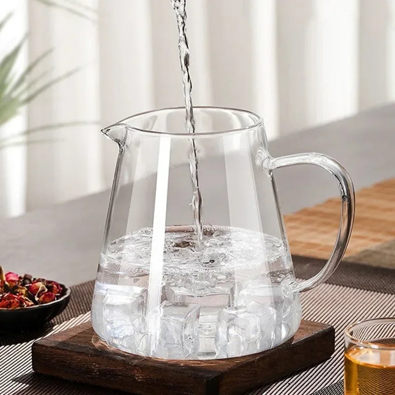 BowLift | 450ml-950ml Heat Resistant Glass Teapot – Stainless Steel Tea Filter, Flower Kettle for Kung Fu Tea, Puer and Oolong Tea