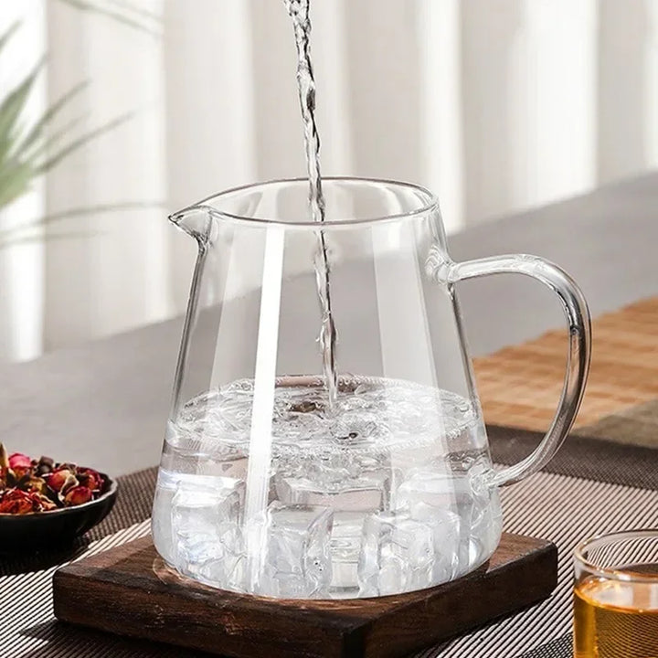 BowLift | 450ml-950ml Heat Resistant Glass Teapot – Stainless Steel Tea Filter, Flower Kettle for Kung Fu Tea, Puer and Oolong Tea
