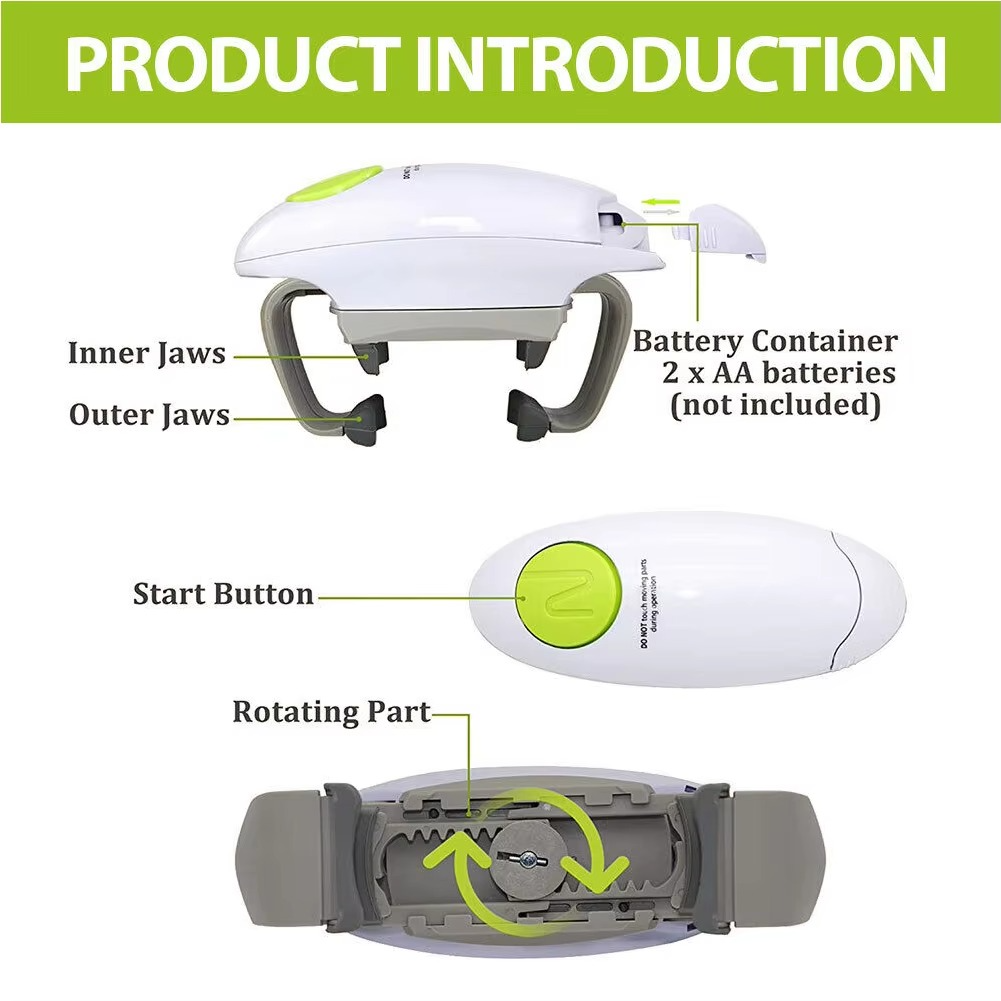 BowLift | One Touch Automatic Can and Bottle Opener