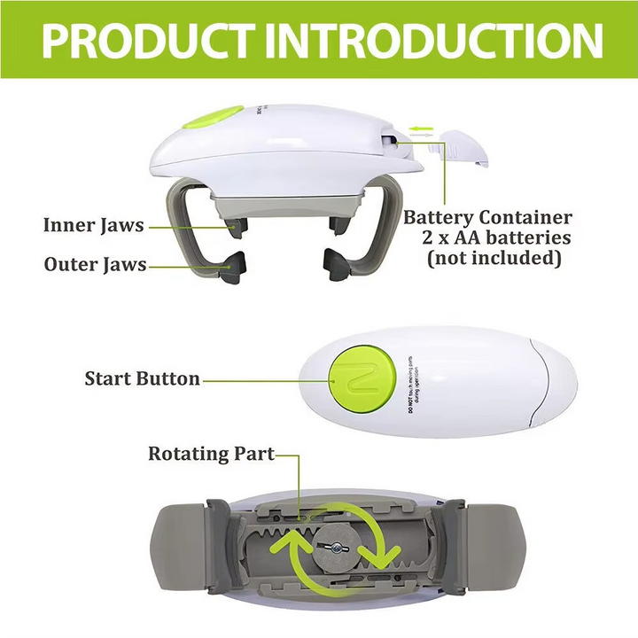 BowLift | One Touch Automatic Can and Bottle Opener