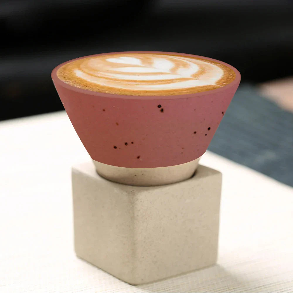 BowLift | Japanese coffee cup with saucer, 1 piece, retro ceramic tea cup, mug, latte, espresso, pull0, flower cappuccino, new ceramic cup, 100 ml/3.5 oz