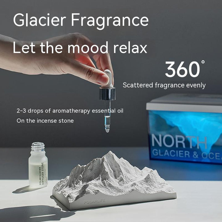 Iceberg Aromatherapy Bowliftuetooth Speaker Night Lamp | Bowlift