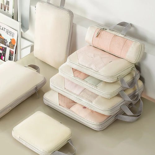 BowLift | PackNest Compression Organizer Set | 5-piece | Space-saving & Water-repellent | Ideal for travel & everyday use