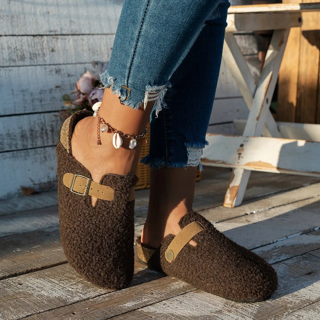 ConfortLuxe – Luxury Sheep's Wool Slippers for Winter Bowlift