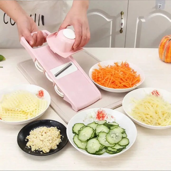 SlicePro – Multifunctional vegetable & fruit slicer with handle | Bowlift