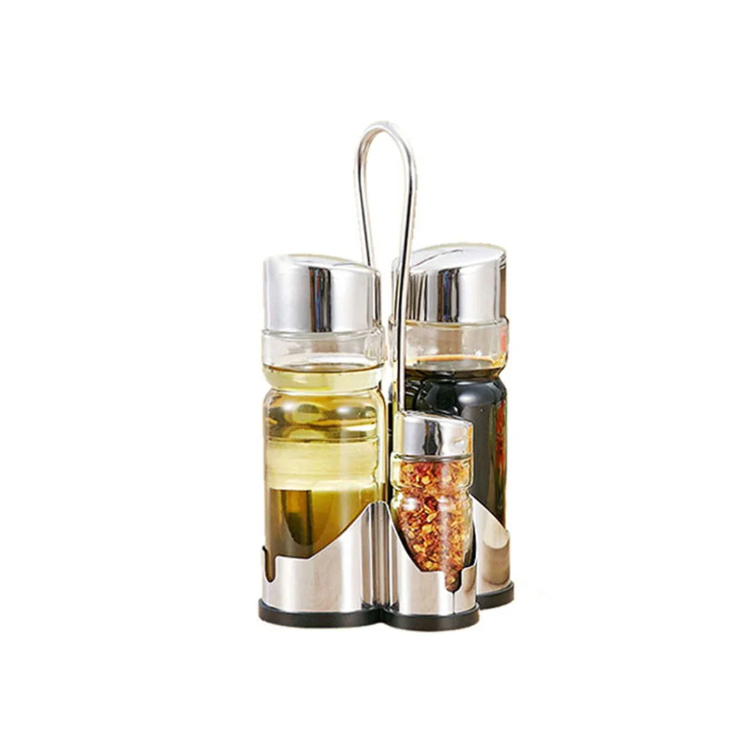 BowLift | Classic set of bottles and shakers for spices with convenient stands