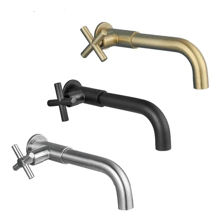 BowLift | Luxury Wall Faucet with Waterfall Design for Bathroom Renovation