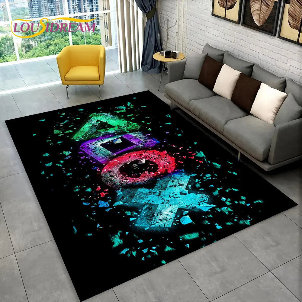 BowLift | GameJoy Playmat – Soft 3D Gamepad Floor Mat for Children and Gamers
