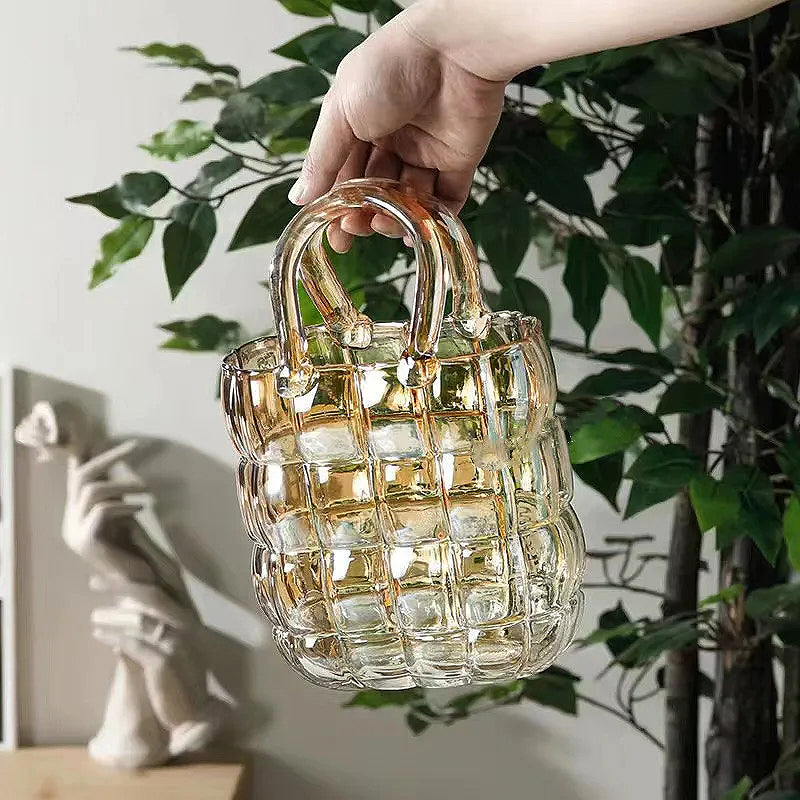 Glass Bag Vase | Bowlift