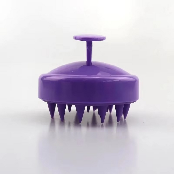 BowLift | Wheat Straw Silicone Scalp Massage Shampoo Brush with Soft Silicone Bristles