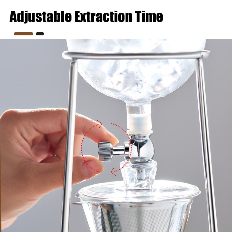 BowLift | Vintage Art Brew Glass Reusable Drip Coffee Pot