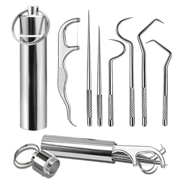 BowLift | Stainless Steel Reusable Toothpick Set