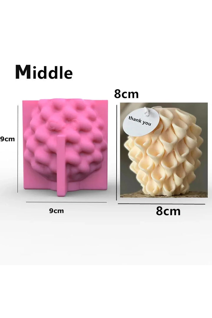 Wave candle shape DIY | Bowlift