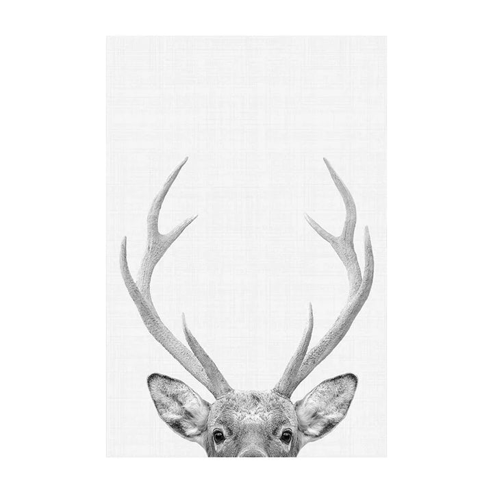 Northern Wilderness Eagle Deer Landscape Wall Art Fine Art Canvas Prints Pictures For Living Room Dining Room Nordic Home Decor | Bowlift