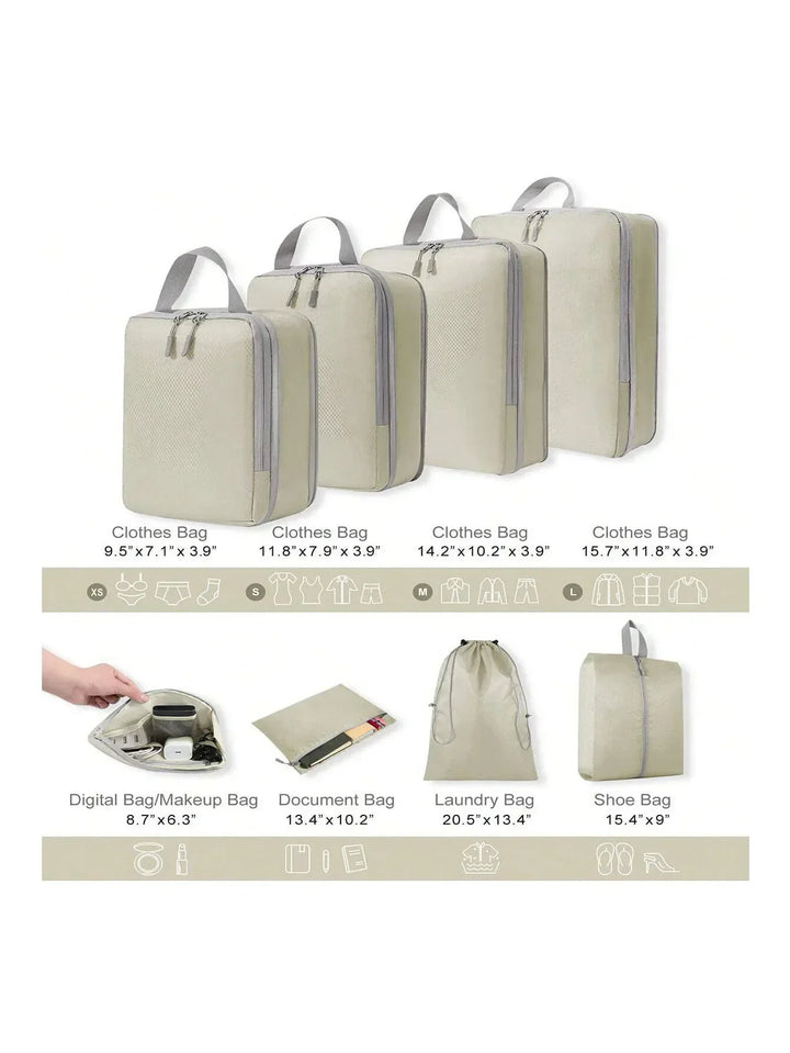 BowLift | Ordiva Travel Organizer | Compressible & Lightweight | Versatile Storage | Travel Essential