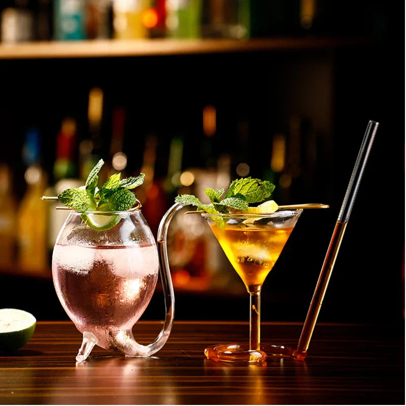 Creative Geometric Wine & Cocktail Glasses | Bowlift