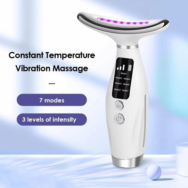 BowLift | Neck and Face Lifting Massager with LED Therapy and Vibration