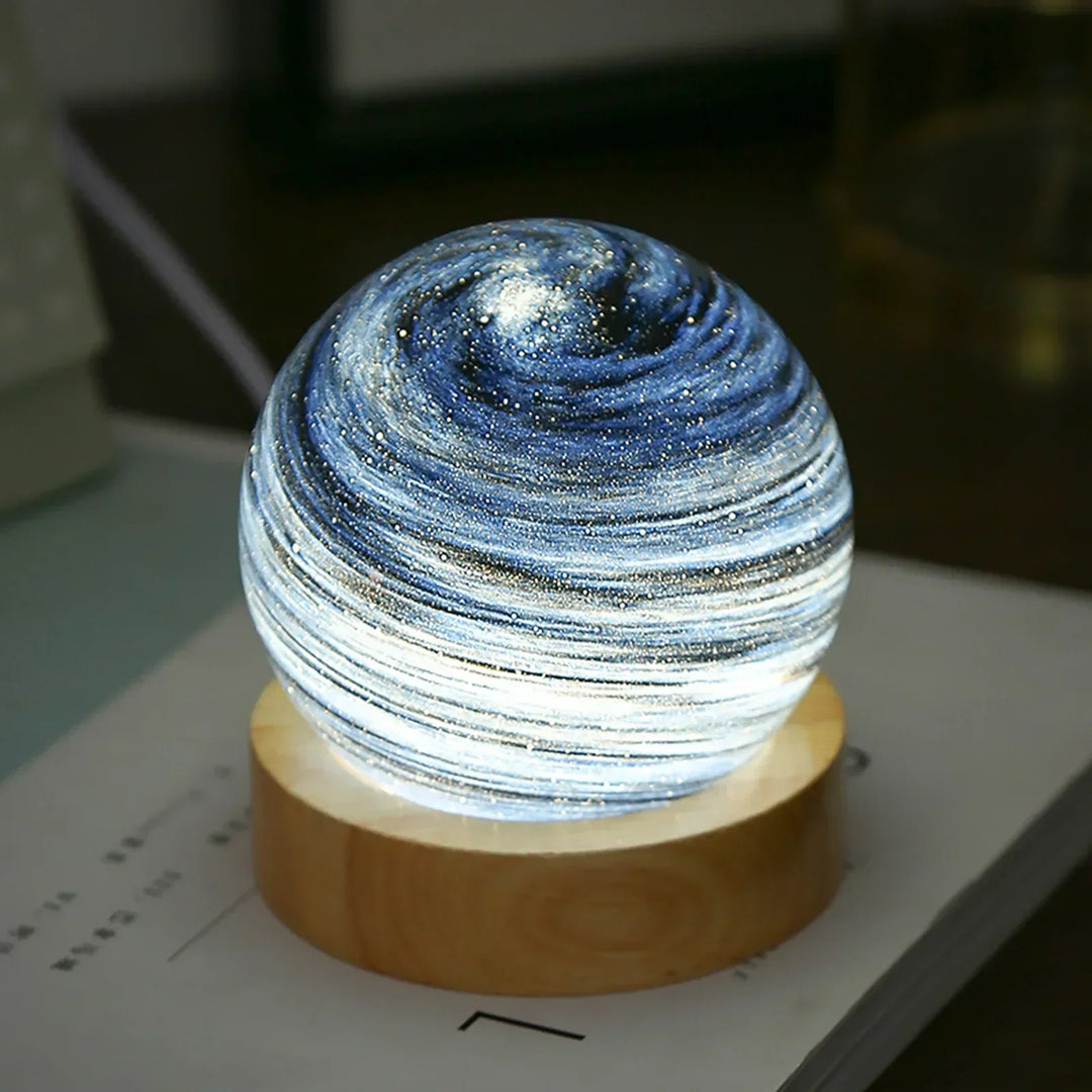 BowLift | CosmicGlow - Mini night lights 3D - solar decoration LED - galaxy ambiance