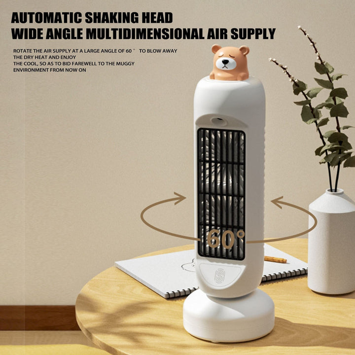 Mini Bear Air Cooler Humidifier Fan | Bowlift