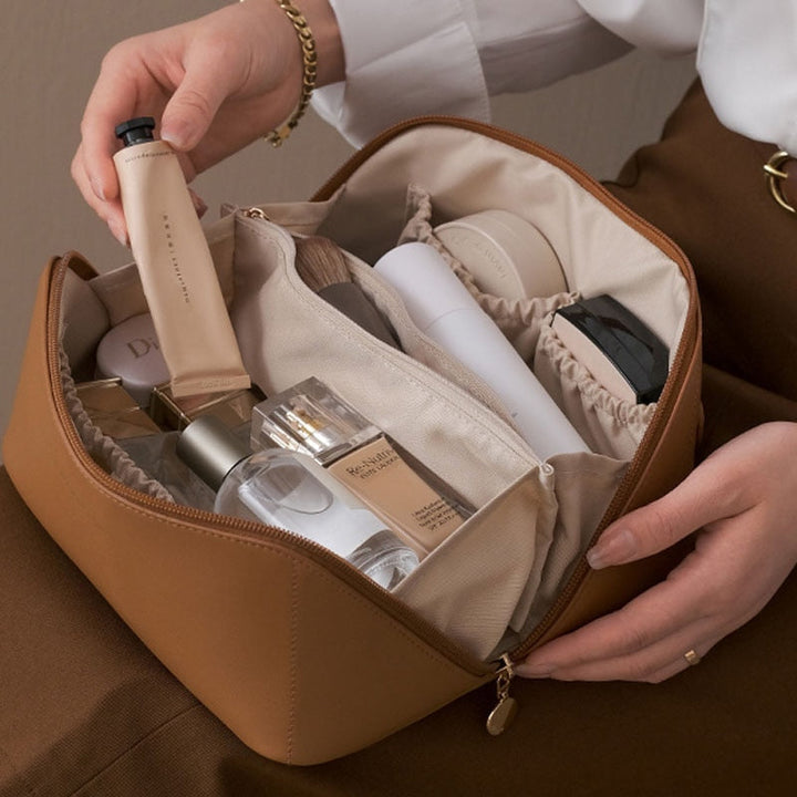 BowLift | Elegant Large Capacity Travel Cosmetic Bag