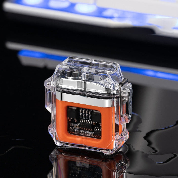 Prismatic Rainbow Windproof Double Arc Lighter | Bowlift