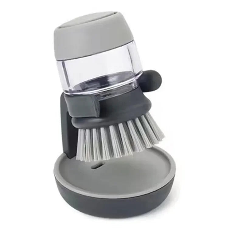 Dish brush with soap dispenser & holder | Eco-friendly plastic | Bowlift
