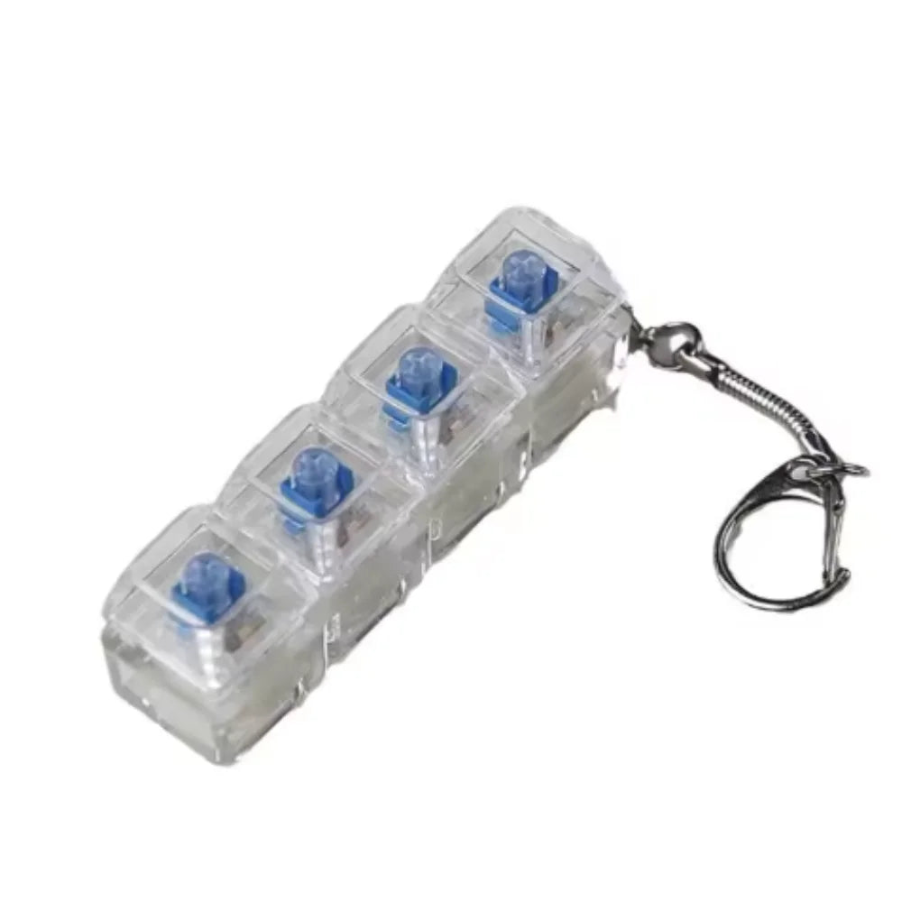 BowLift | Mechanical Cube Click Fidget Keychain