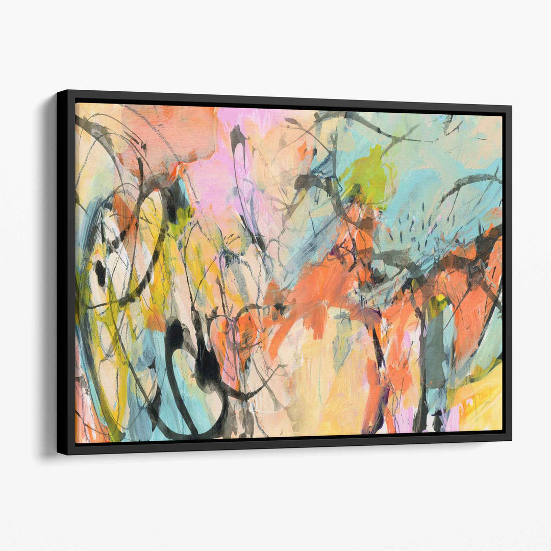 Abstract Graffiti Wall Art Prints Canvas Print | Bowlift