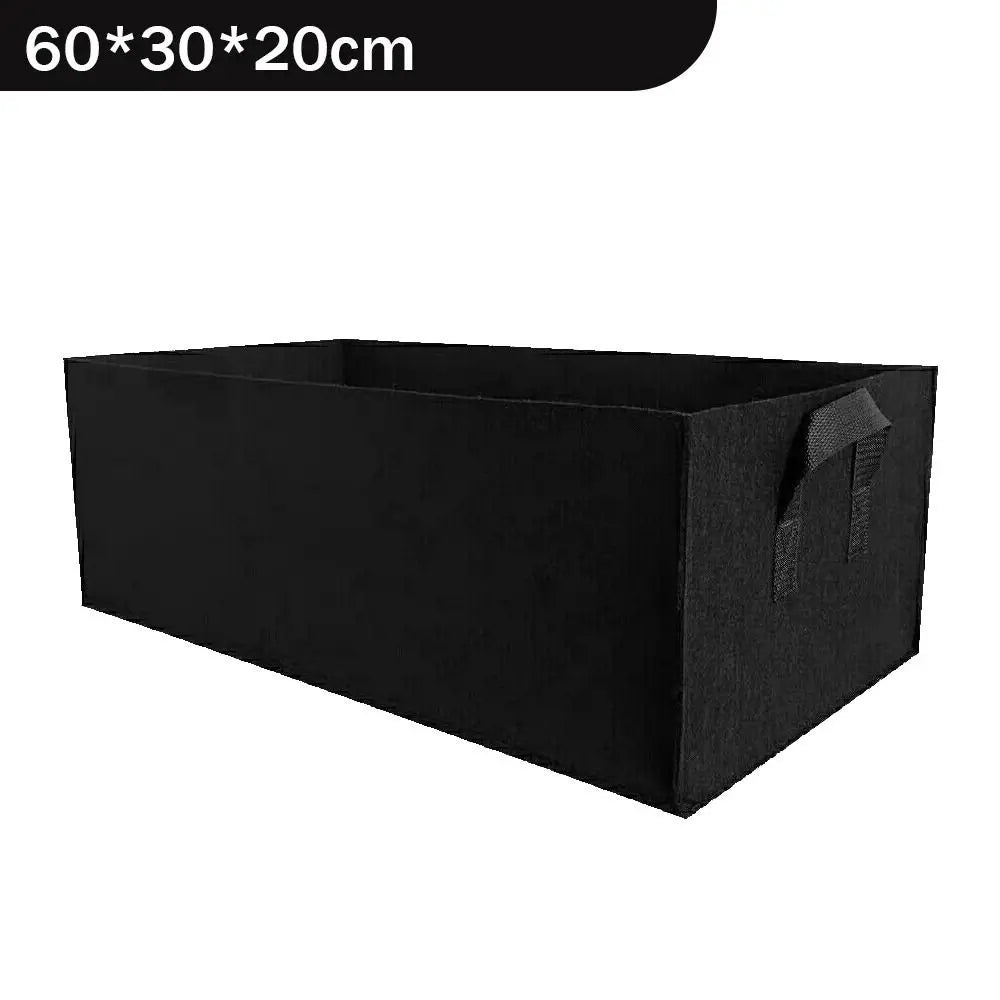 BowLift | Florabrix Plant Bag | Rectangular Planting Bag Made of Non-Woven Fabric | With Handles & Drainage | For Vegetables, Flowers & Herbs