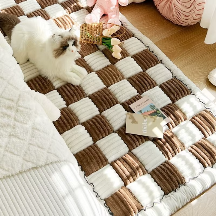 BowLift | Warm Anti-Slip Washable Dog Bed Mat & Sofa Protector