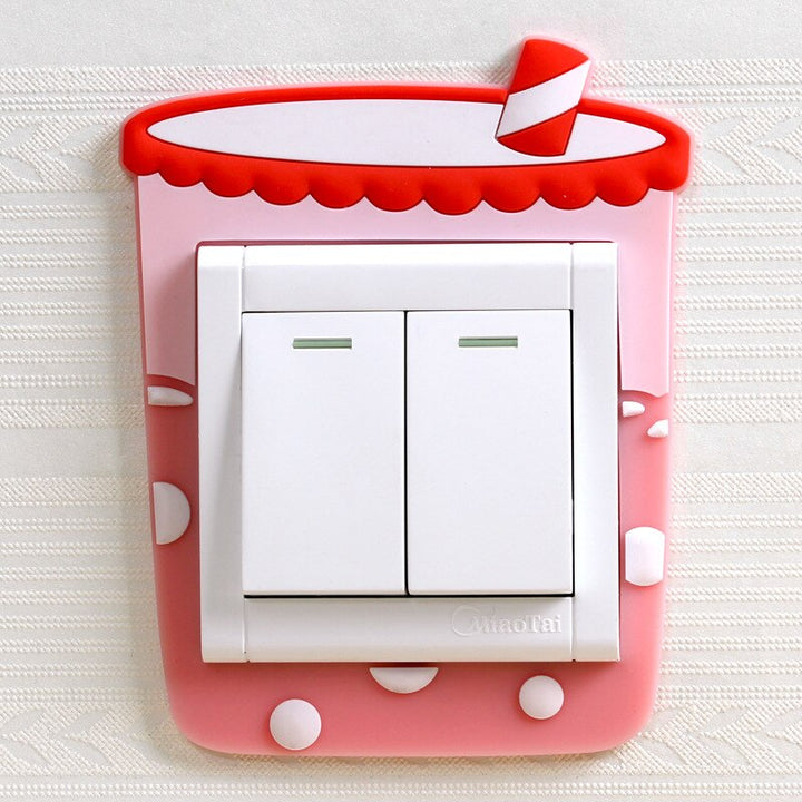 3D Luminous Cartoon Animals Switch Cover | Bowlift