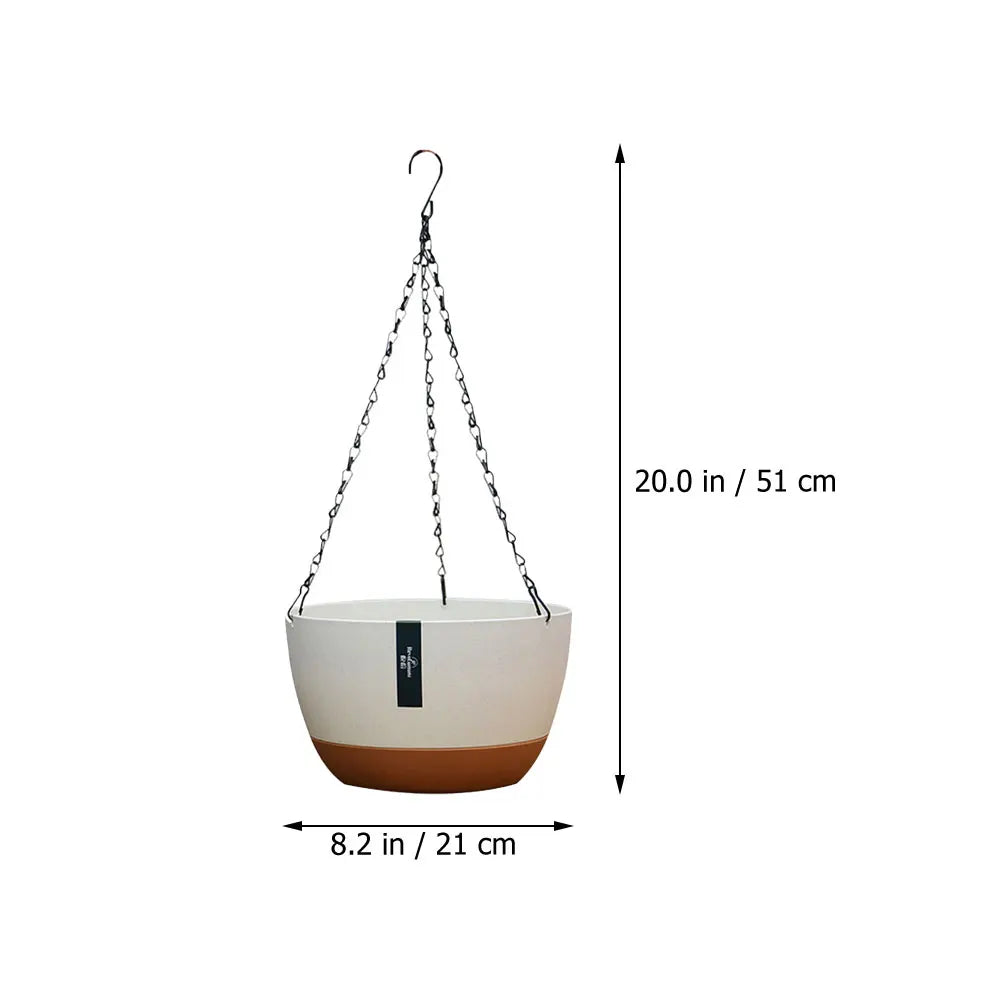 BowLift | Floranta Hanging Planter Set | Robust & Stylish | For Balcony, Garden & Indoors