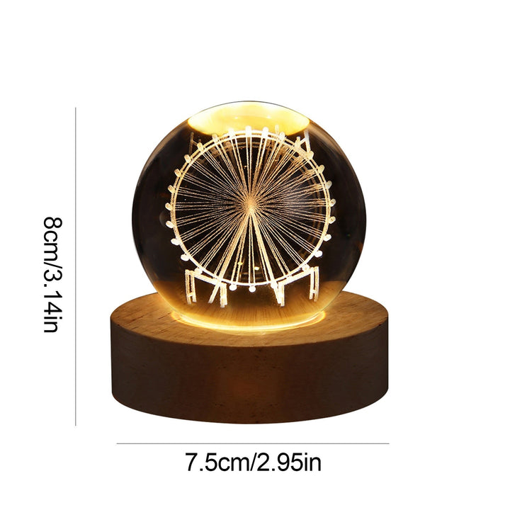 Crystal Light Ball – Enchanting Glass Ambient Light for Home Bowlift